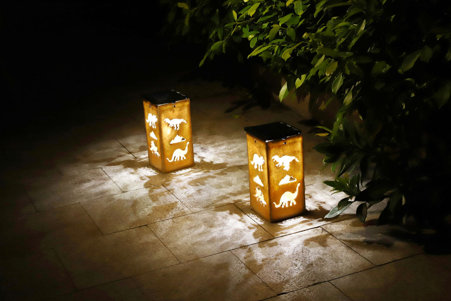 Solar Decorative Portable Lantern - Dinosaurs