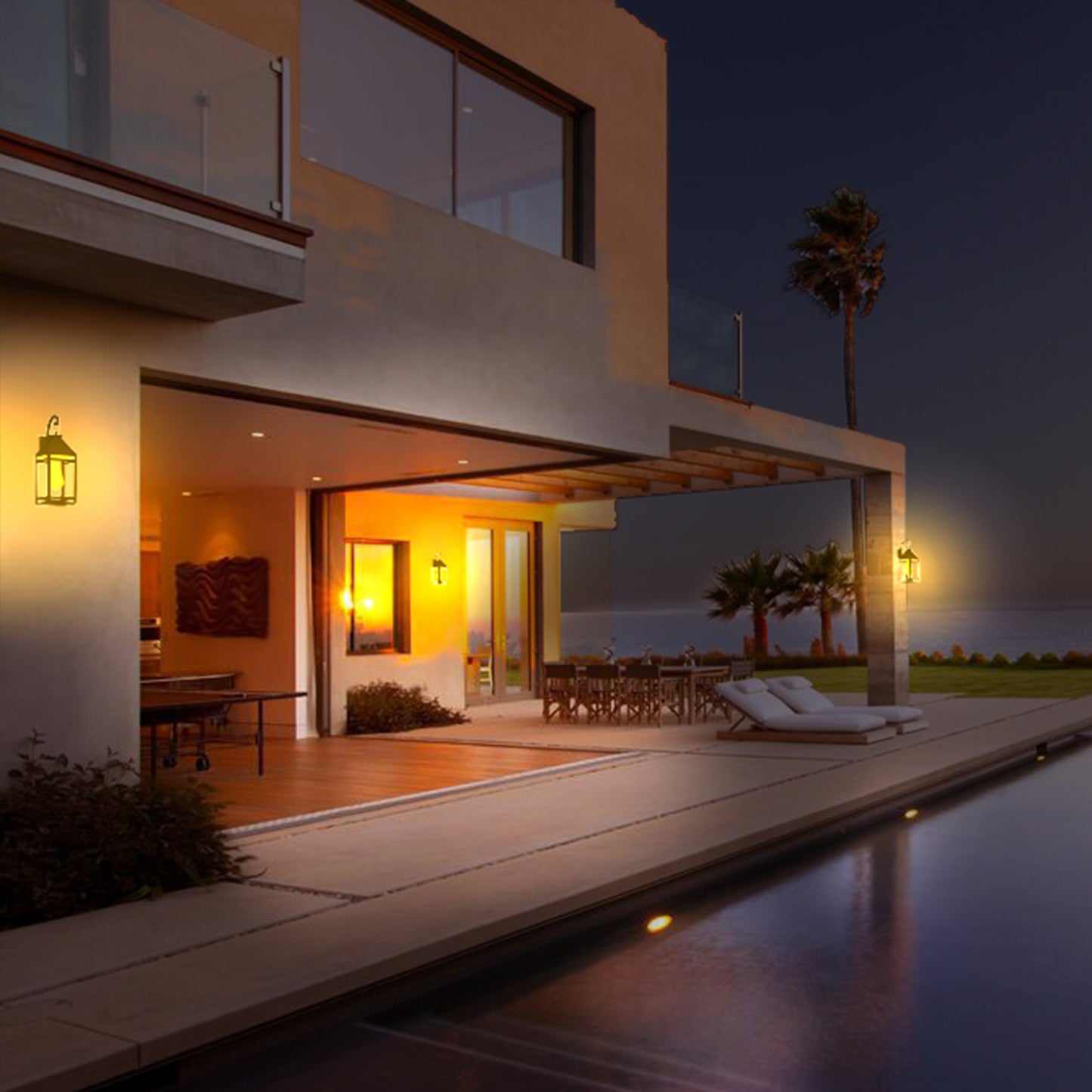 Solar Portable Lantern with Wall Mount (Dual Lighting Modes)