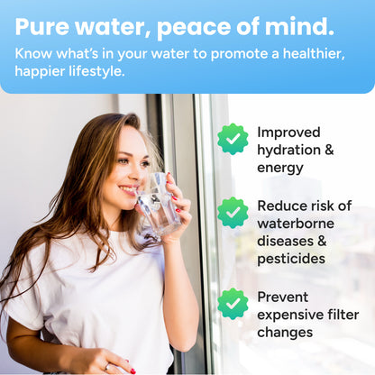 Water Quality Tester, Portable TDS Meter Digital (ppm) for Drinking Water