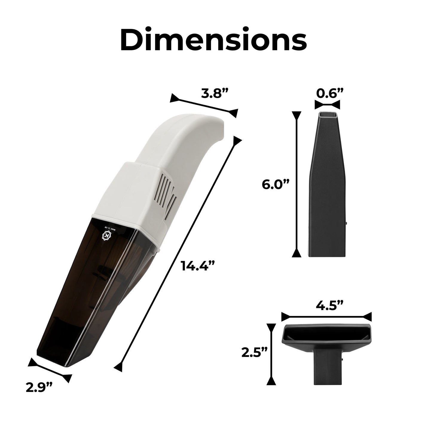 Kobot Portable Cordless Handheld Vacuum