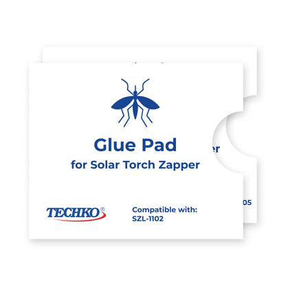 Glue Pad Replacement for Solar Bug Zapper Torch (2-Pack)