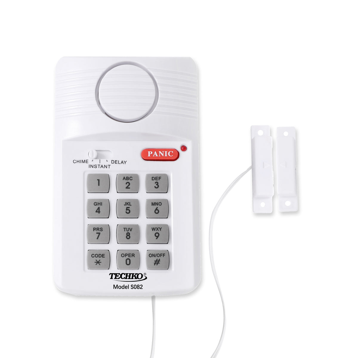 Techko Safety S082 Keypad Security Alarm