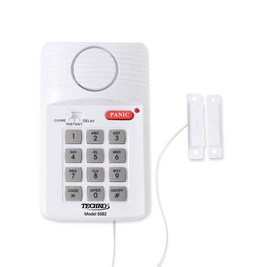 Techko Safety S082 Keypad Security Alarm