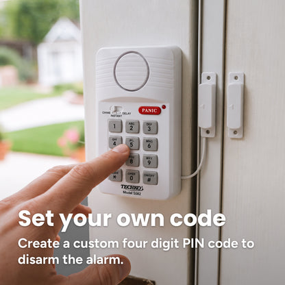 Techko Safety S082 Keypad Security Alarm