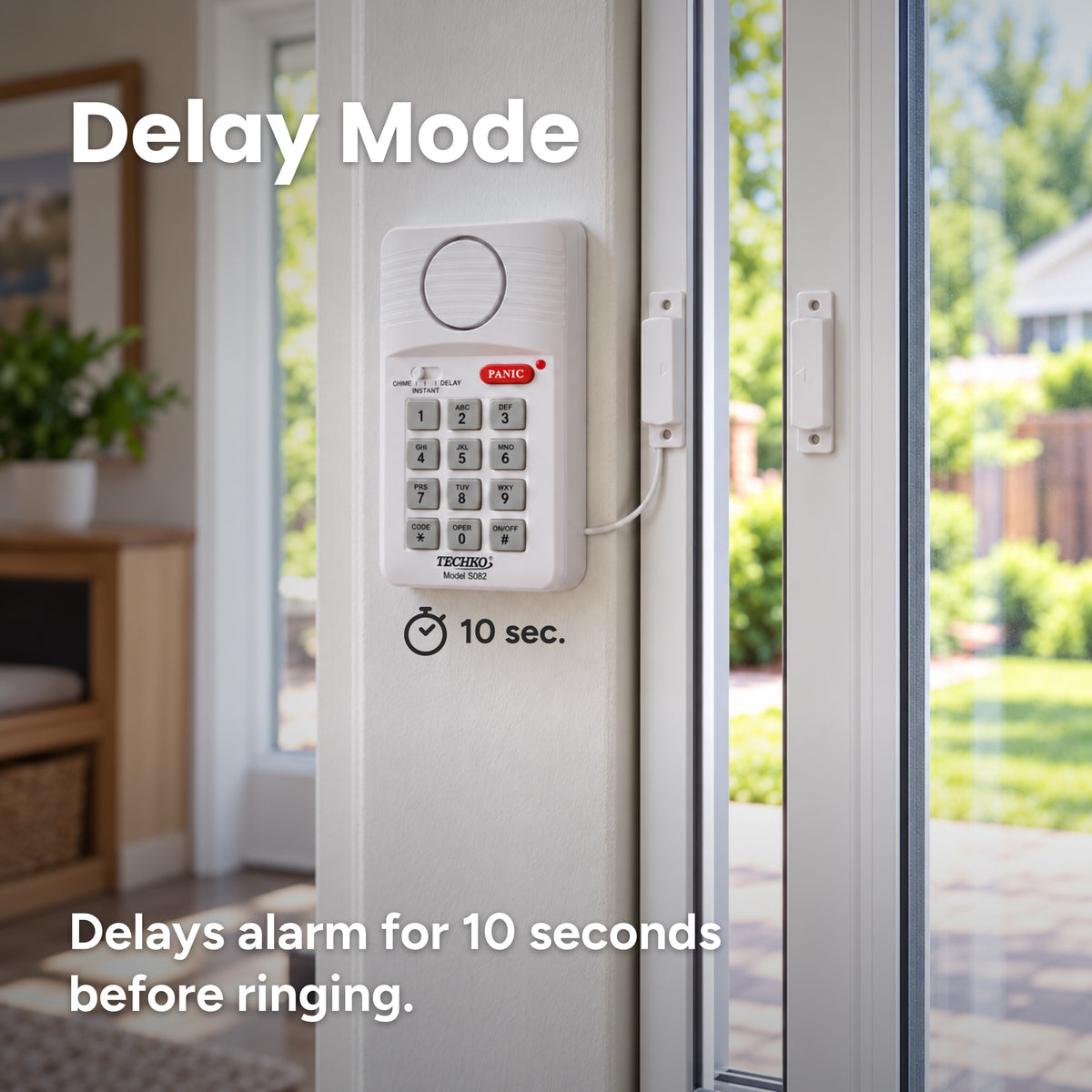 Techko Safety S082 Keypad Security Alarm