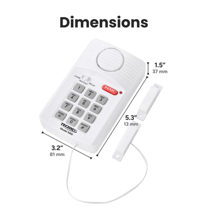 Techko Safety S082 Keypad Security Alarm