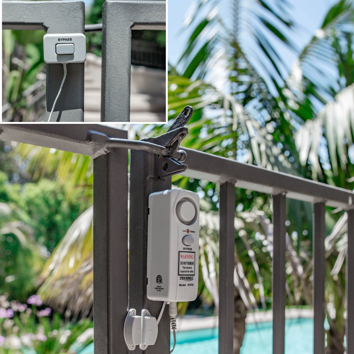 Safe Pool Alarm for Gates, Doors, Windows, and Sliding Doors