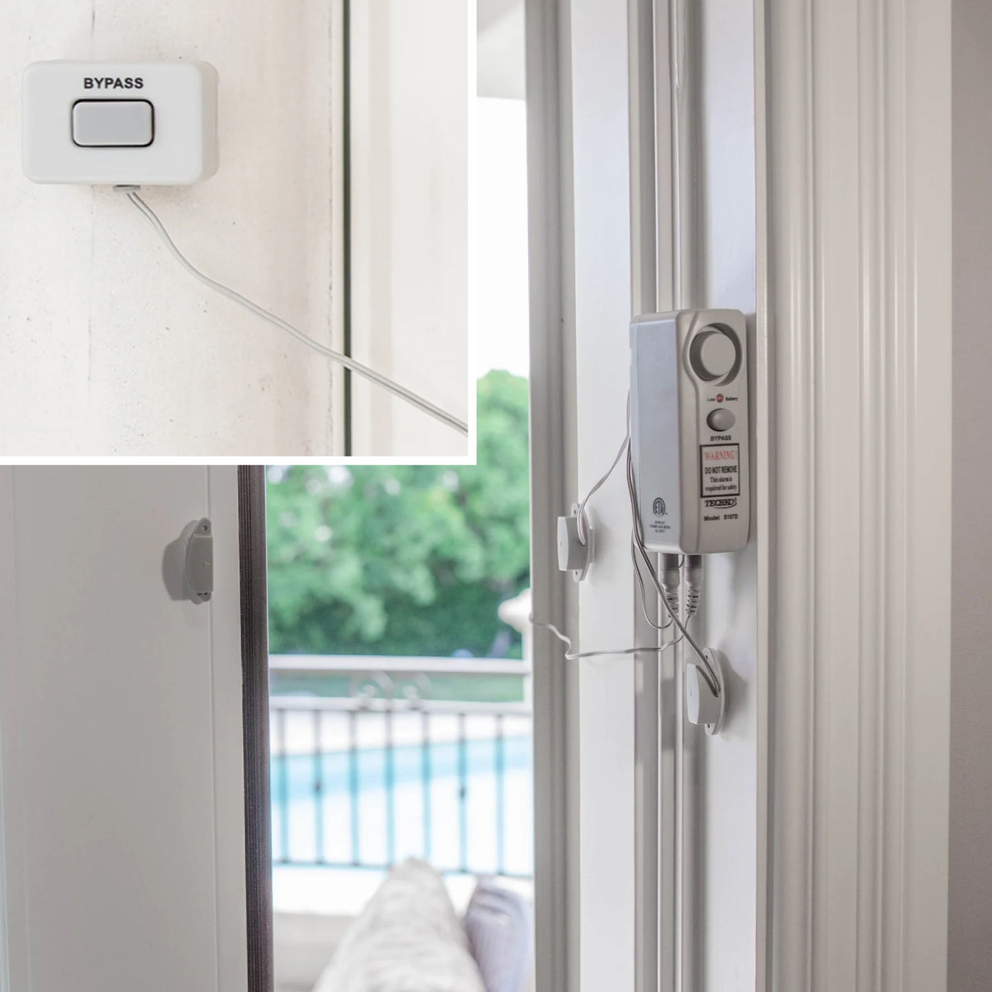 Safe Pool Alarm for Gates, Doors, Windows, and Sliding Doors