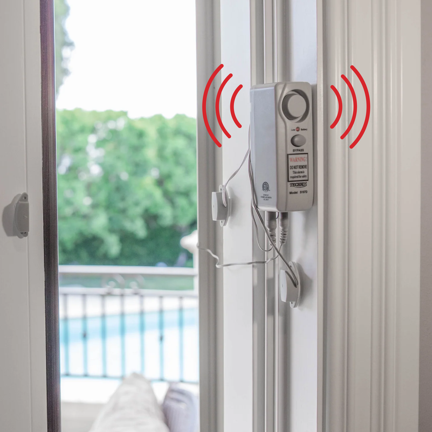 Safe Pool Alarm for Gates, Doors, Windows, and Sliding Doors