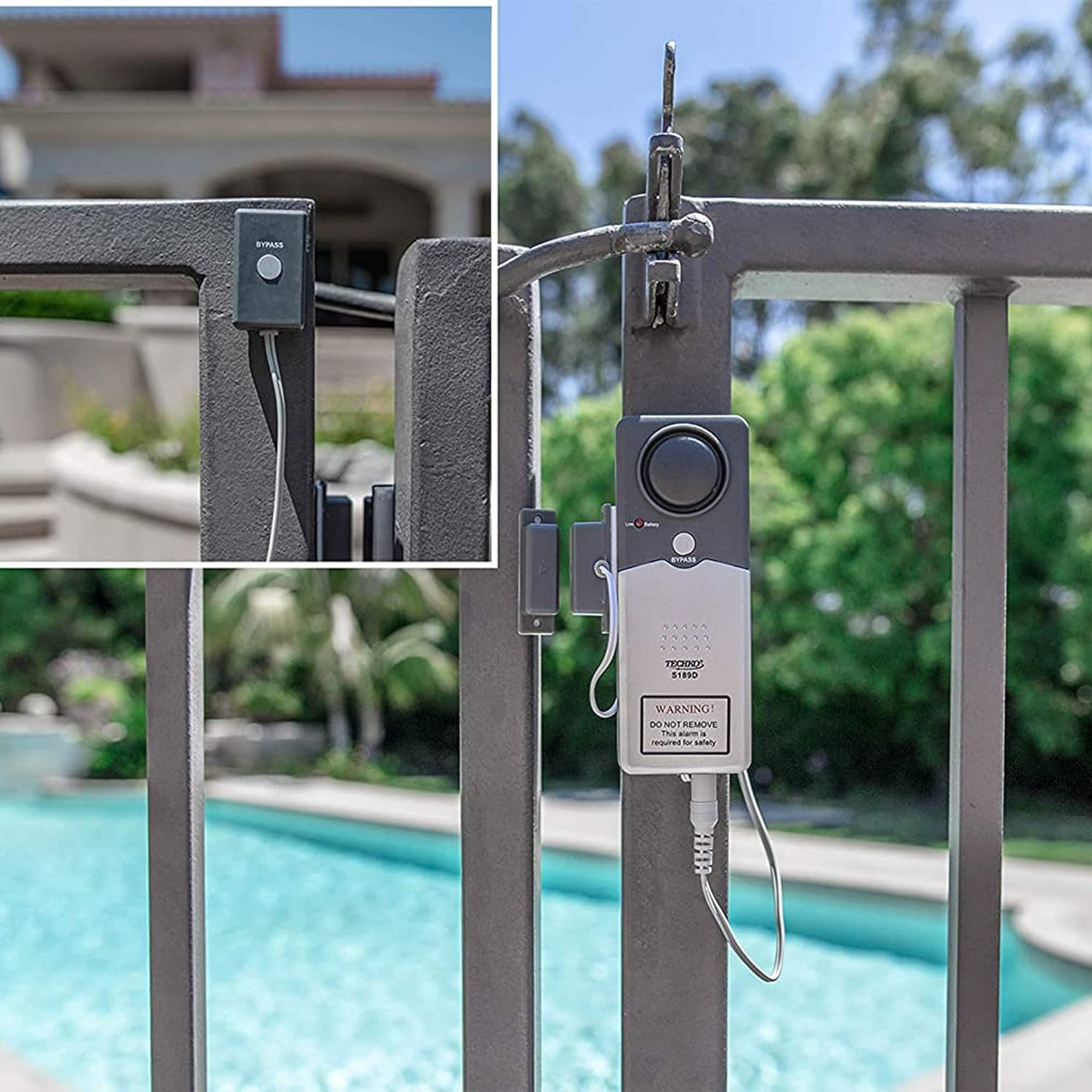 Ultra Slim Pool Safety and Entry Alarm