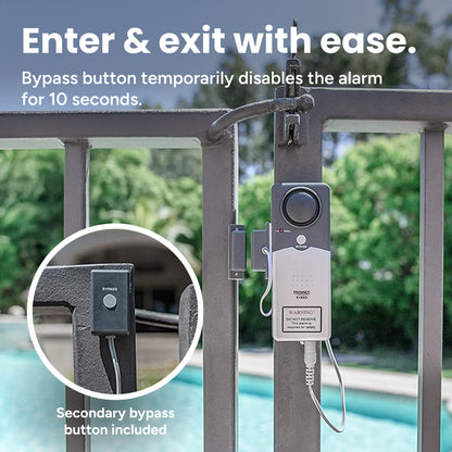 Ultra Slim Pool Safety and Entry Alarm