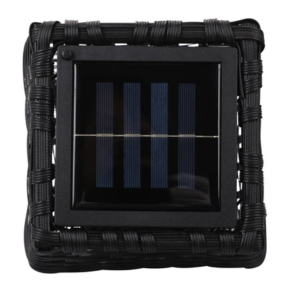 Outdoor Hikari Bamboo-Style Solar Floor Lamp