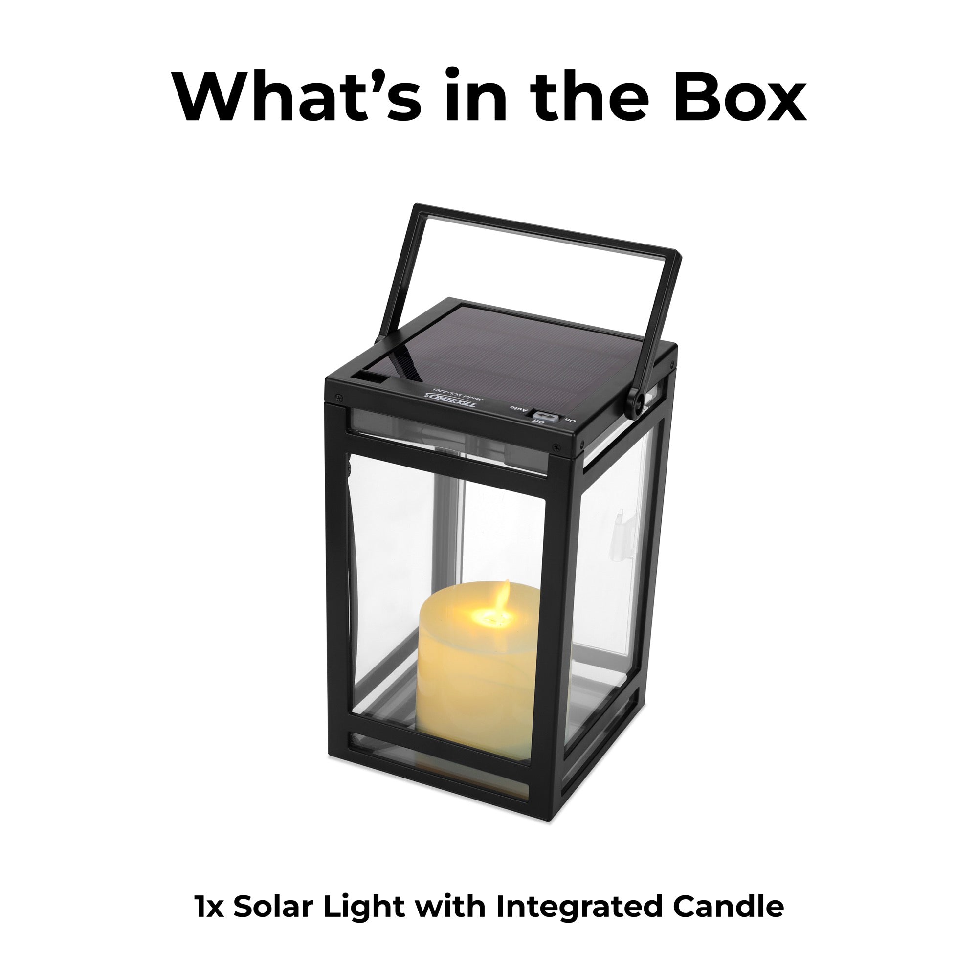 Solar candle deals lantern