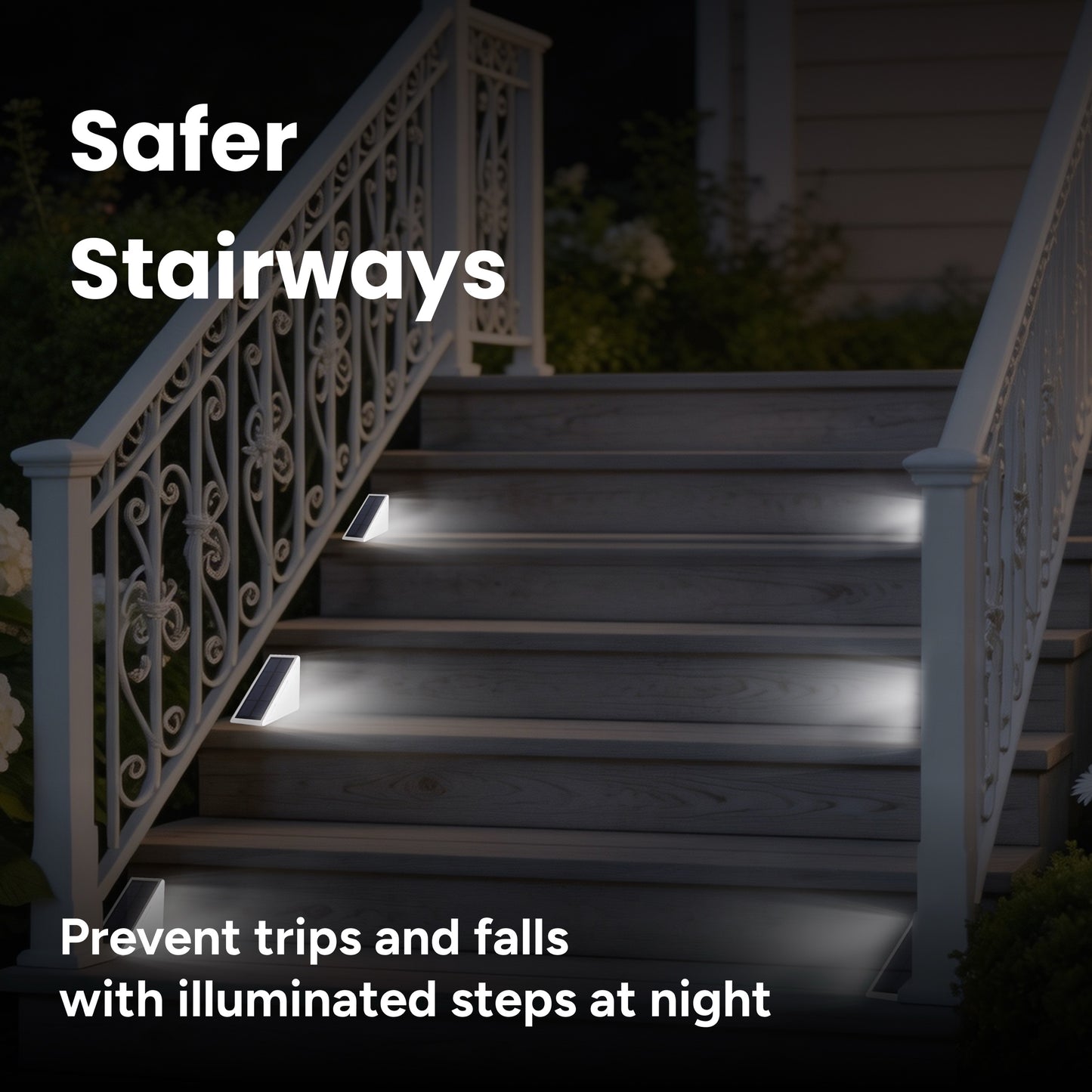 Outdoor Solar Compact Step Light (2-pack)