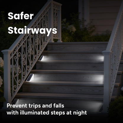 Outdoor Solar Compact Step Light (2-pack)