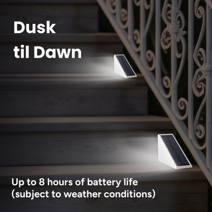 Outdoor Solar Compact Step Light (2-pack)