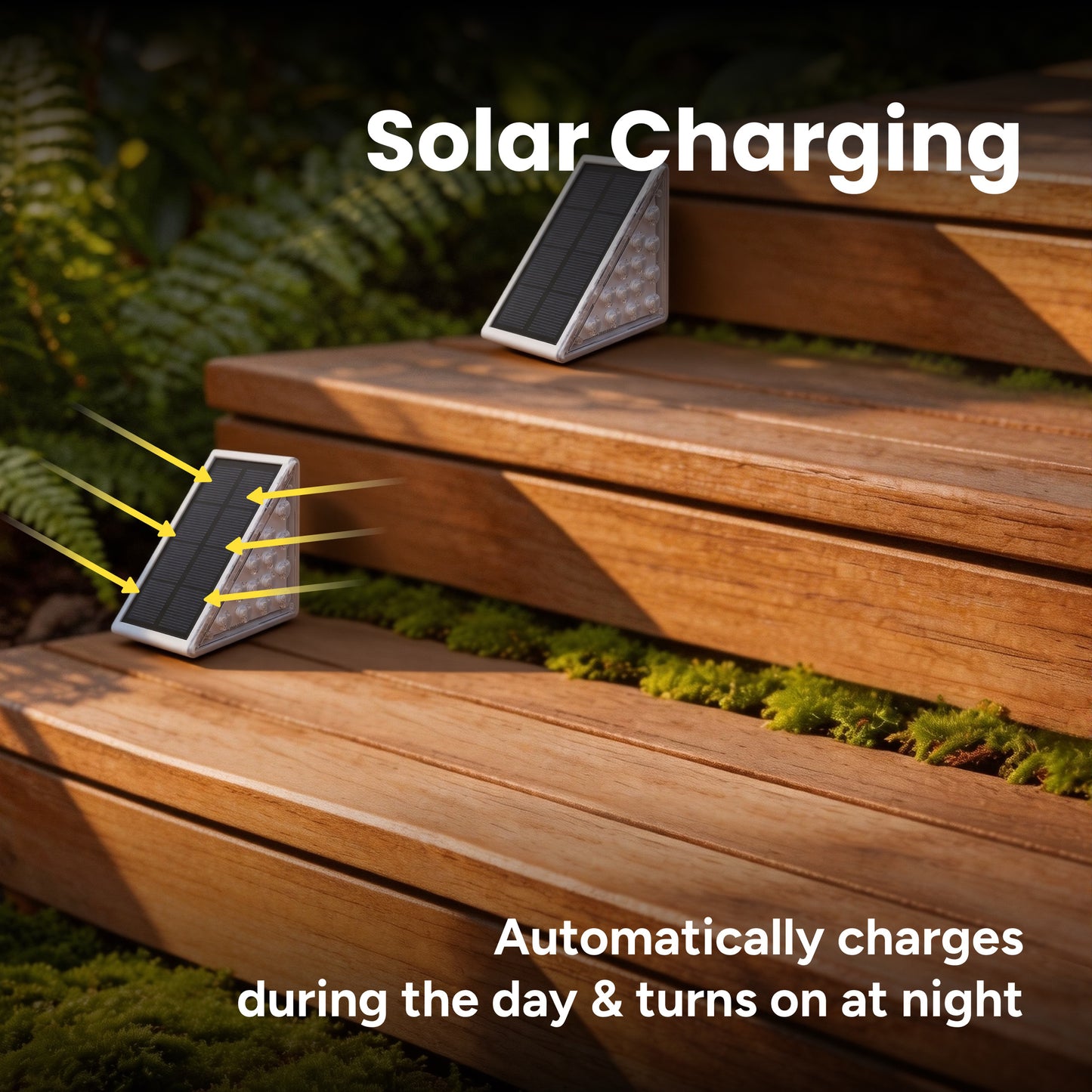 Outdoor Solar Compact Step Light (2-pack)