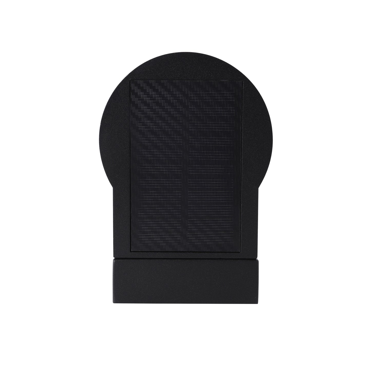 Outdoor Solar Aluminum Motion Sensor Wall Sconce with Edison Bulb & Carbon Trim