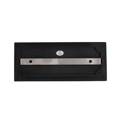 Outdoor Solar Aluminum Wall Sconce with Motion Sensor & LED Lightbar