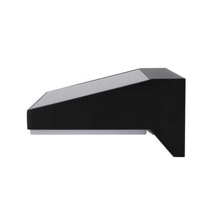 Outdoor Solar Aluminum Wall and Fence Light with Motion Sensor