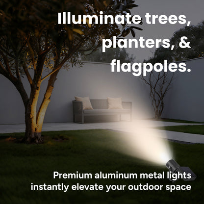 Outdoor Solar Aluminum Landscape LED Spotlight