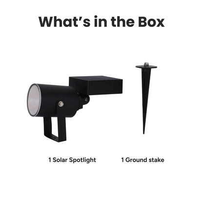 Outdoor Solar Aluminum Landscape LED Spotlight