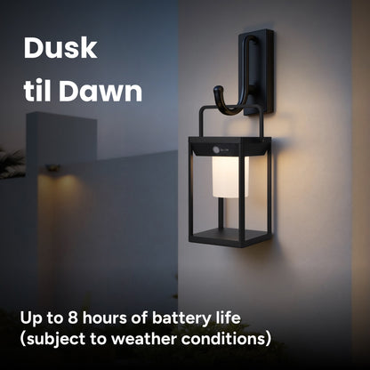 Solar Premium Medium Metal LED Core Lantern w/ USB Charging