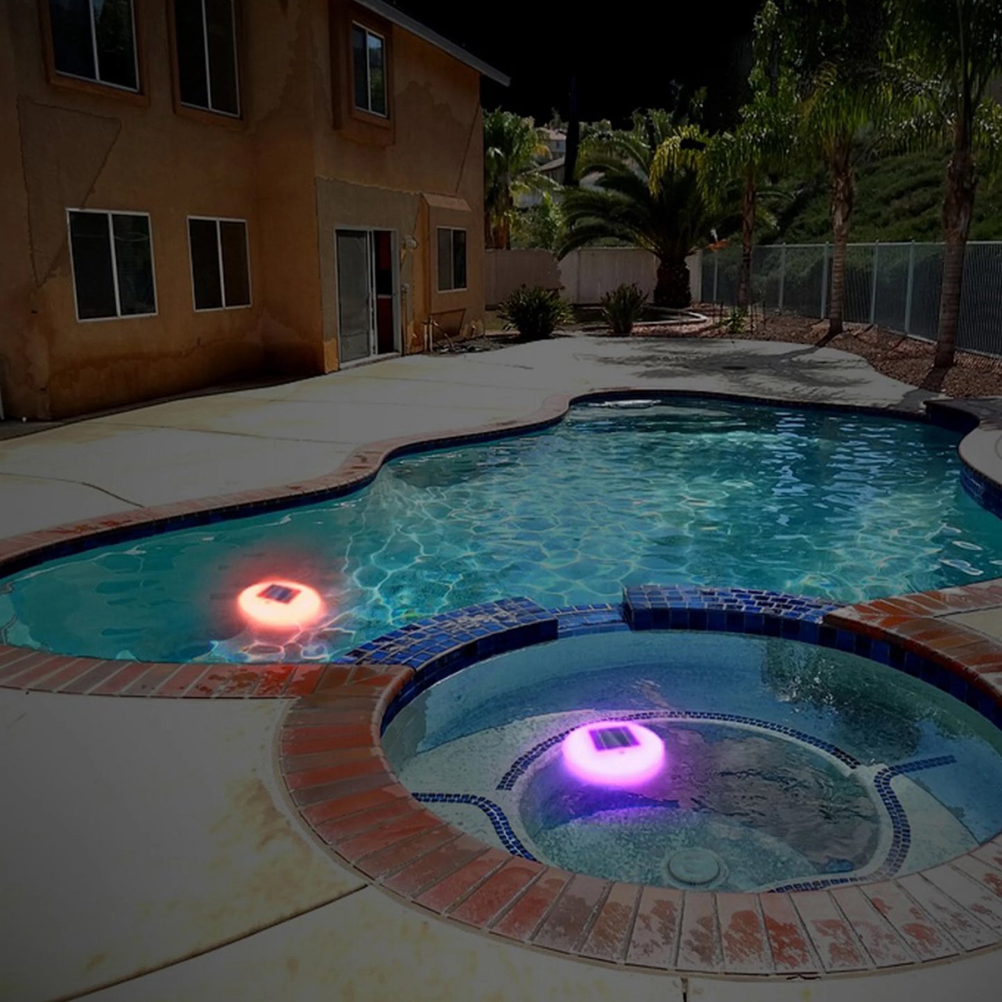 Solar Floating Multi-color Pool Light Model (2-Pack)