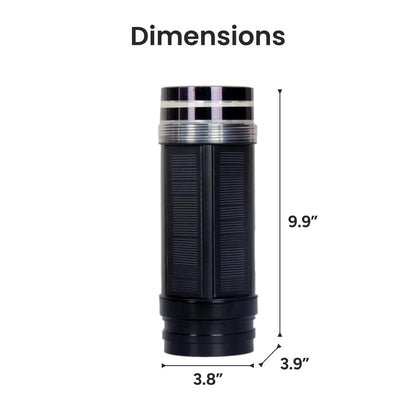 Solar Cylinder Wall Light (Single Direction)