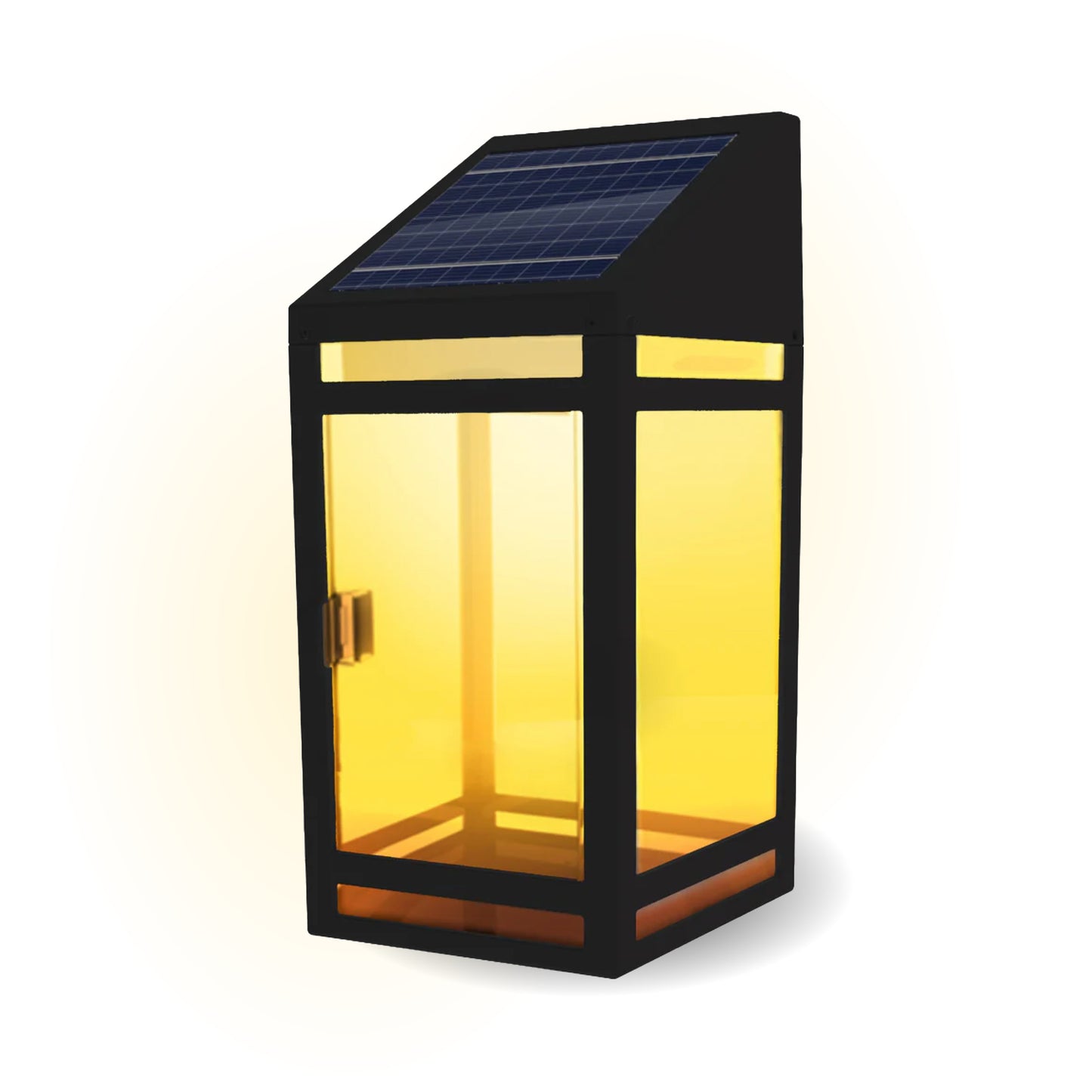 Solar Wall Lantern Model (Clear Panel)