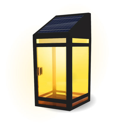 Solar Wall Lantern Model (Clear Panel)