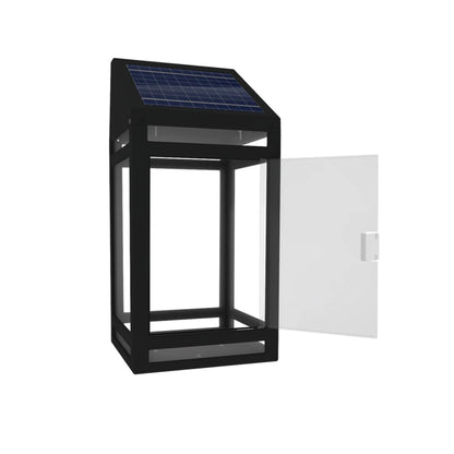 Solar Wall Lantern Model (Clear Panel)
