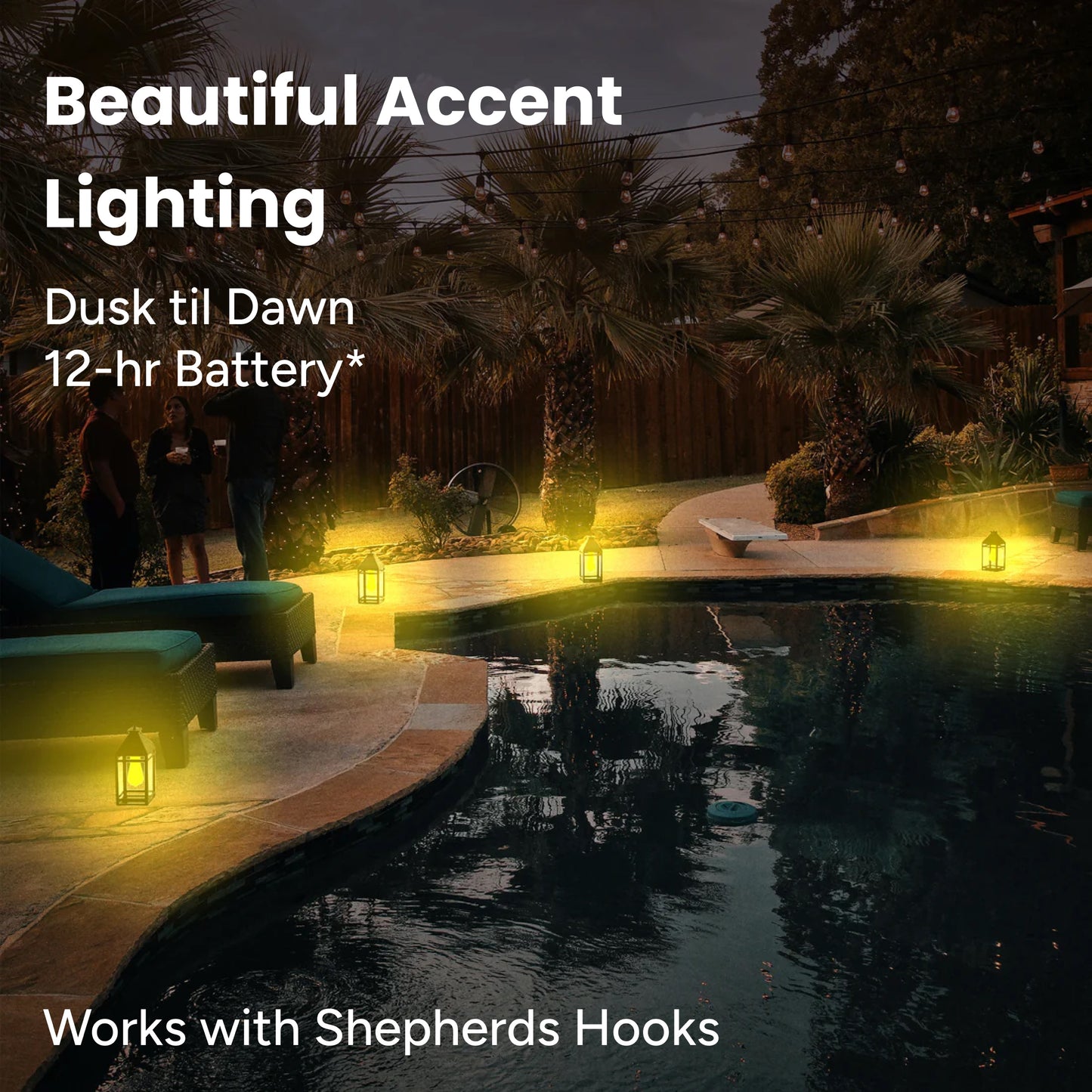 Solar Portable with Hanging Hook (Dual Lighting Modes)