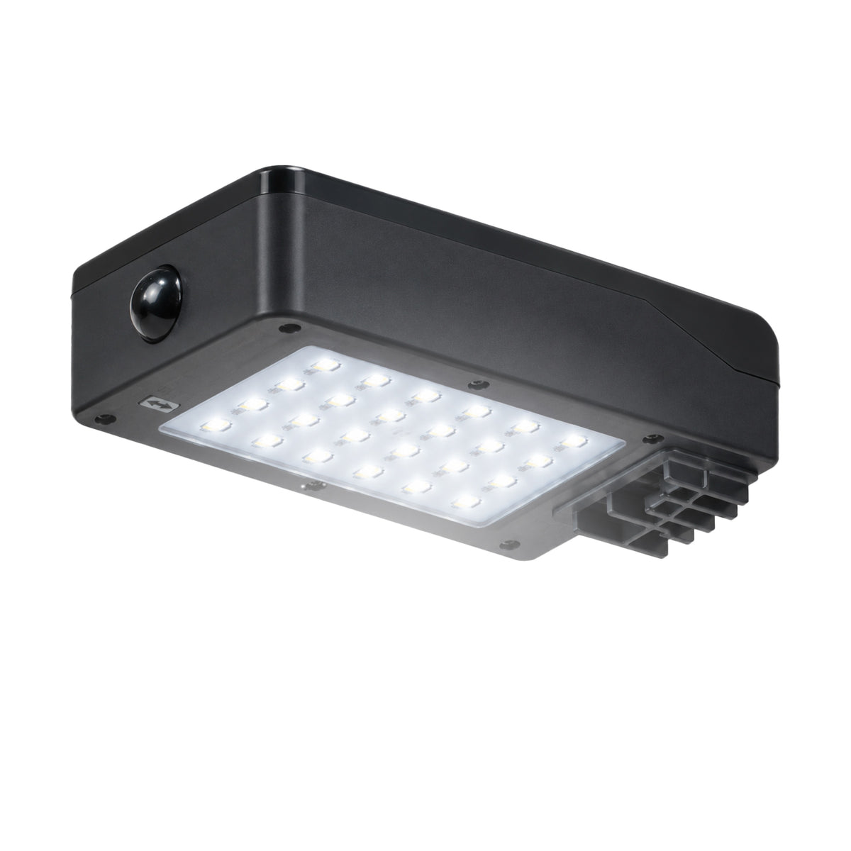 Techko Solar Motion Rectangle Lamphead Downlight Wall Light