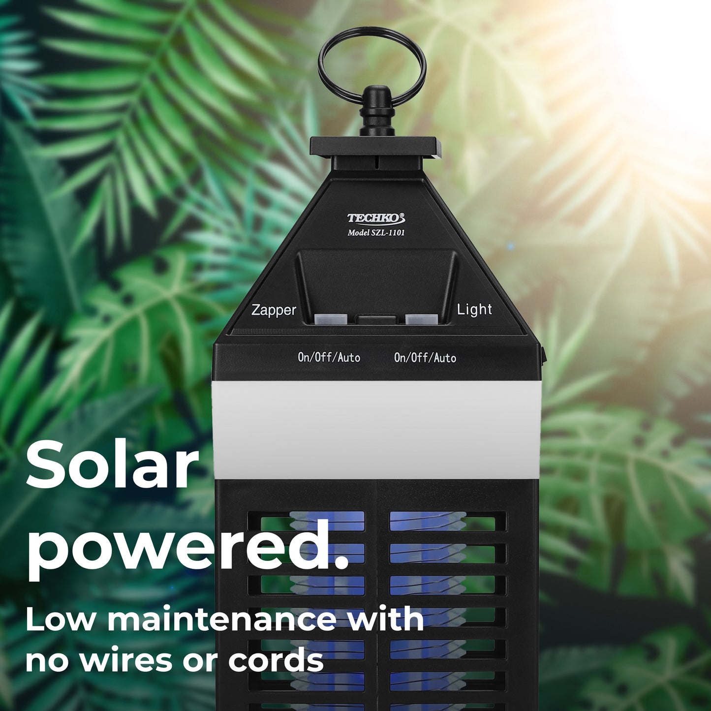Solar Zapper Lantern with 360 Easy Clean Brush