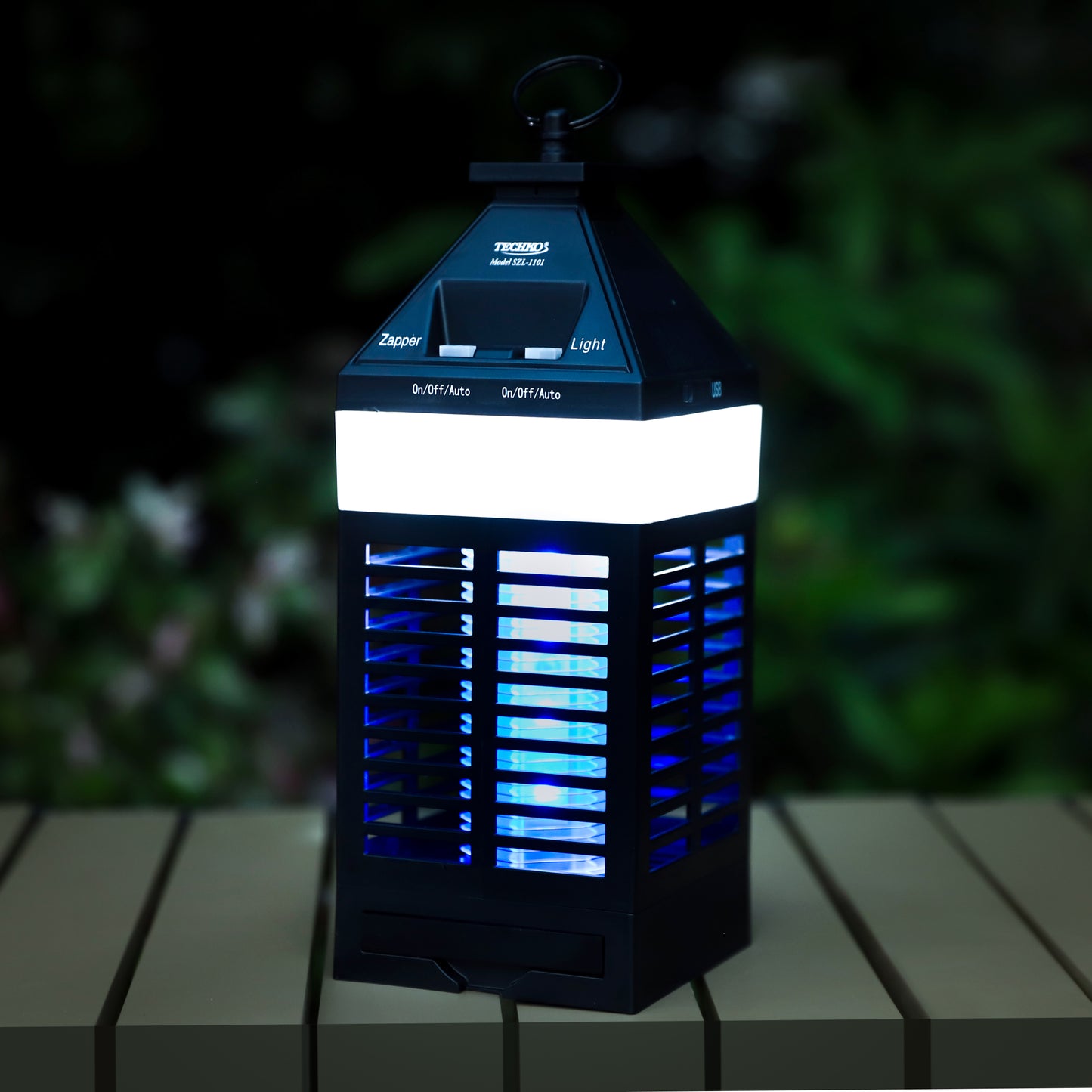 Solar Zapper Lantern with 360 Easy Clean Brush
