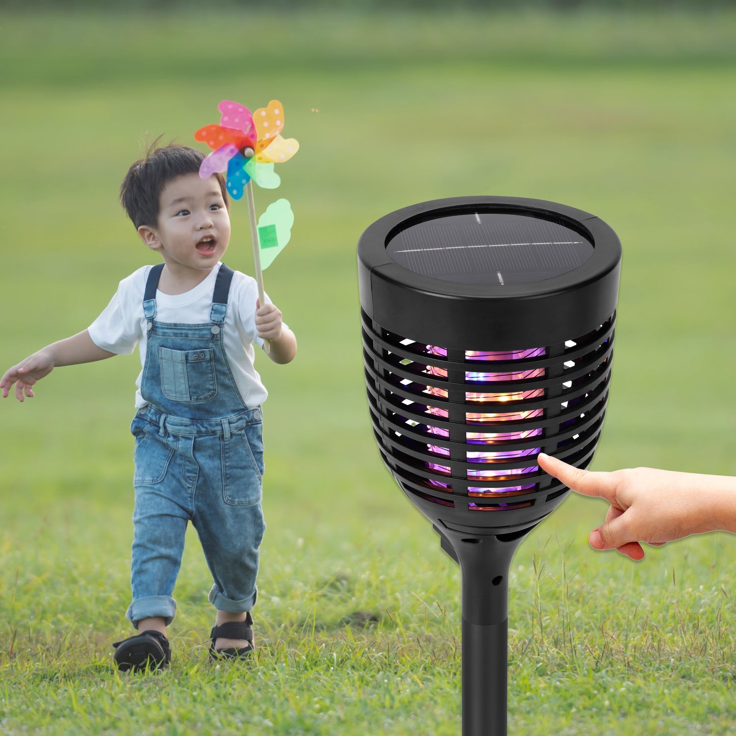 ソーラー式電撃殺虫器 | 夕暮れから夜明けまで