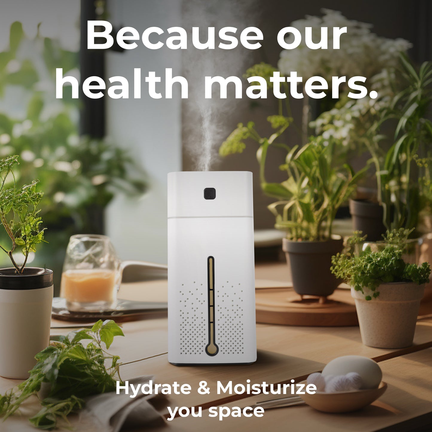 Techko Modern Ultrasonic Mist Humidifier