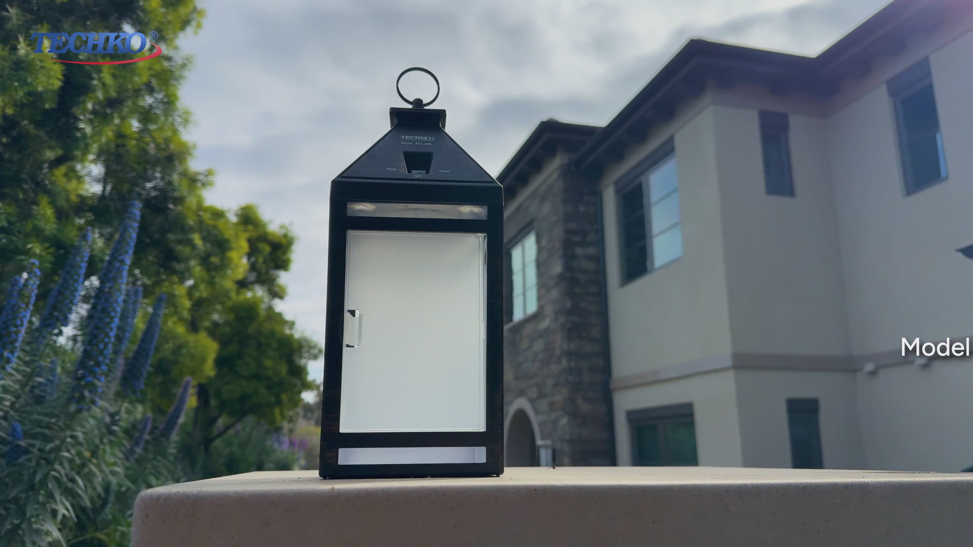 Solar Portable Hanging Lantern (Frosted Panel) – Techko Group