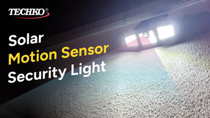 Solar Security Flood Light with Motion Sensor