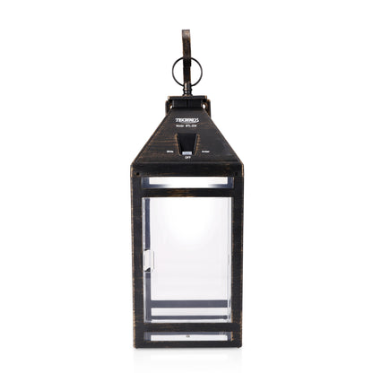Solar Portable Hanging Lantern with Wall Mount (Clear Panel)