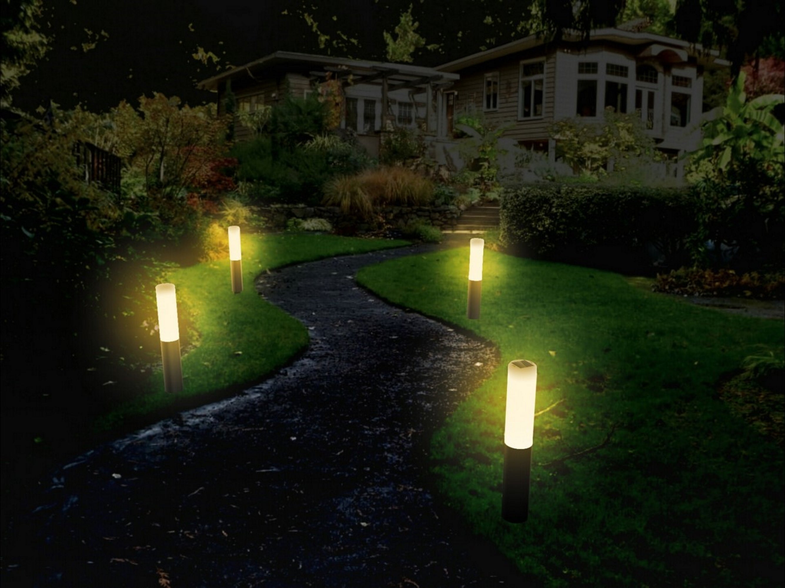 Solar Pathway Light (Dual Lighting Modes) – Techko Group