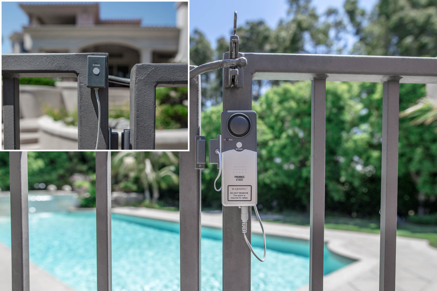 Ultra Slim Pool Safety and Entry Alarm