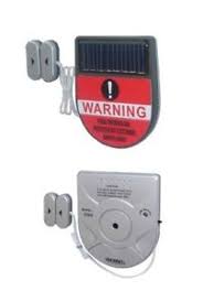 Solar Magnetic Sensor Entry Alarm