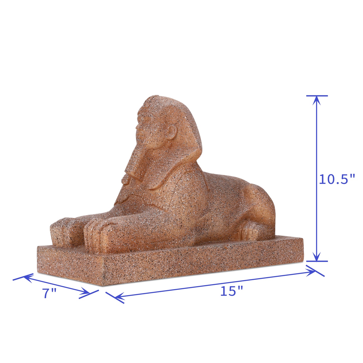 Sphinx with High-Power Solar Spotlight