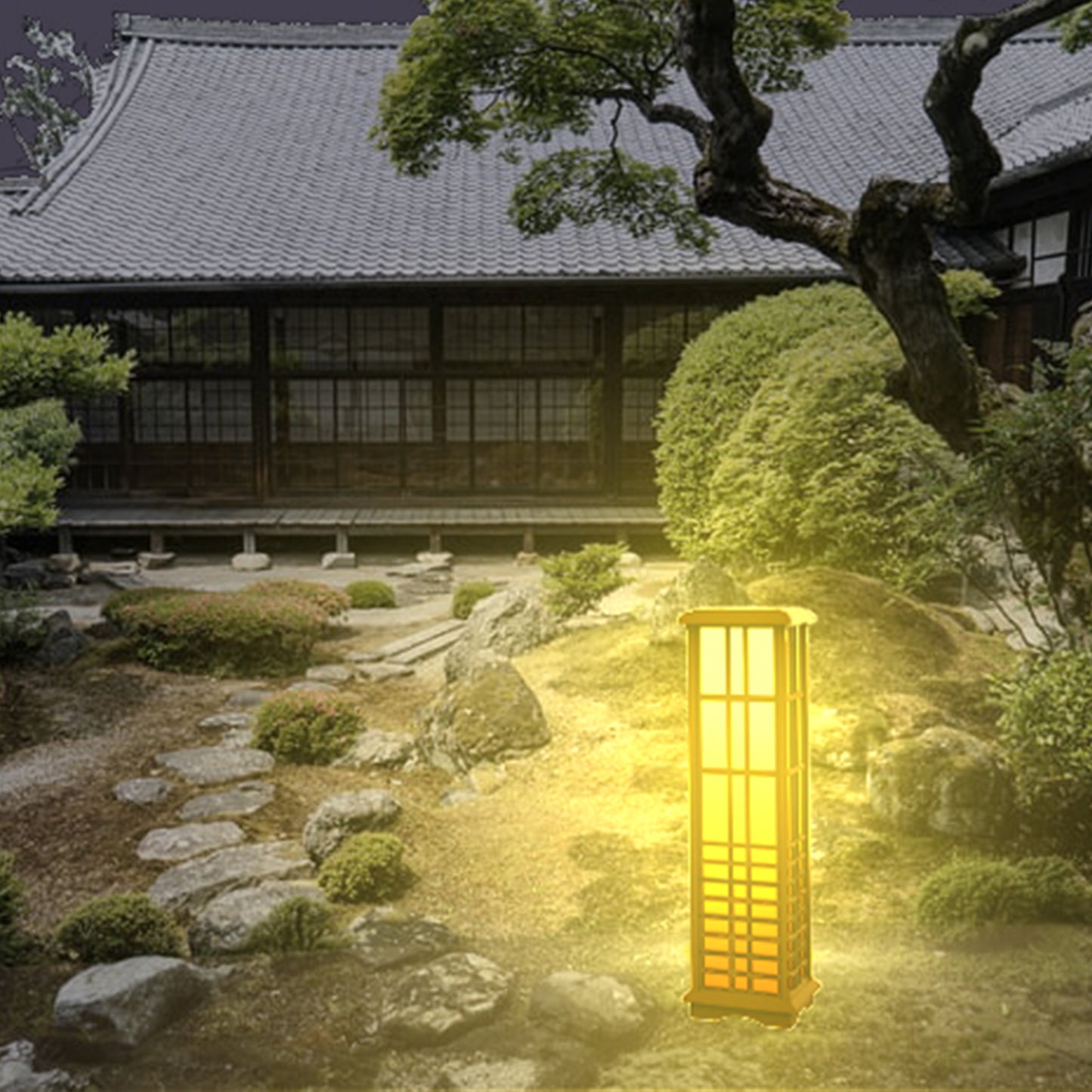 Solar Zen Lantern Contemporary Style (Large)