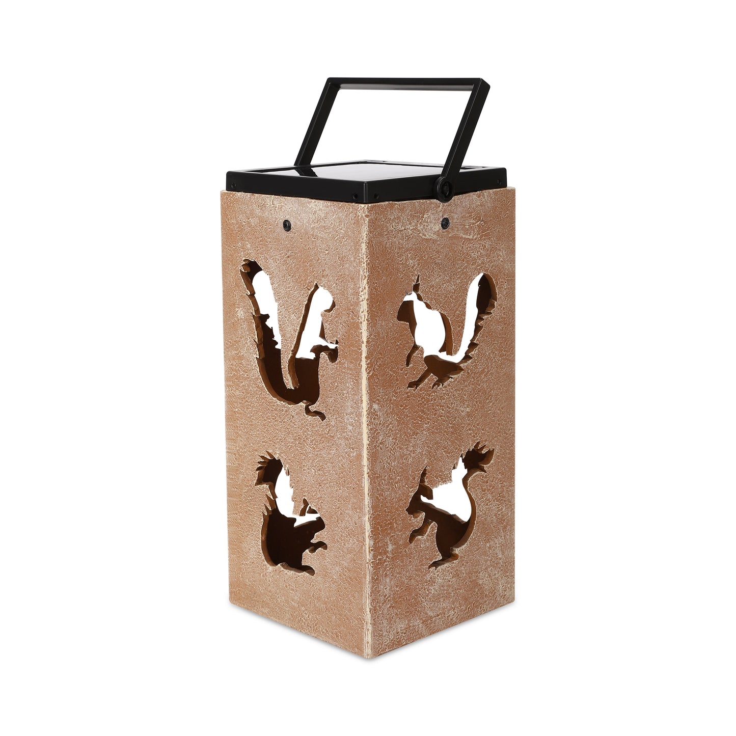 Solar Decorative Portable Lantern - Squirrel