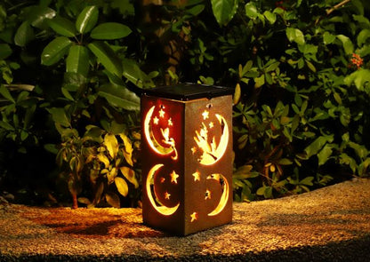 Solar Decorative Portable Lantern - Moon & Star