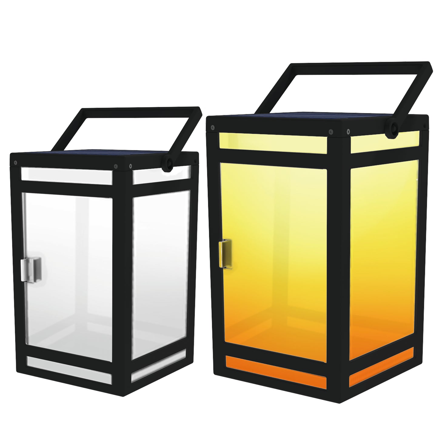 Portable Solar Lantern (Frosted Panel)