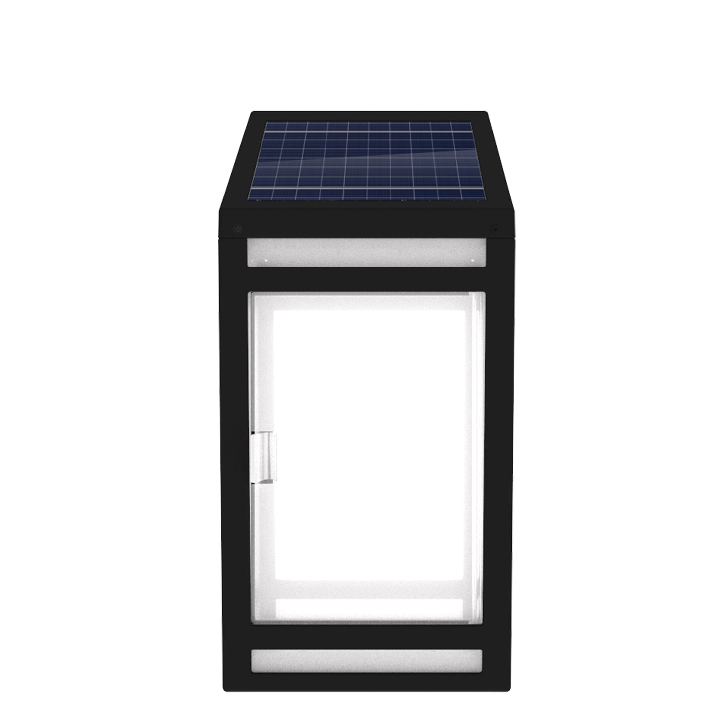 Solar Wall Lantern (Frosted Panel)